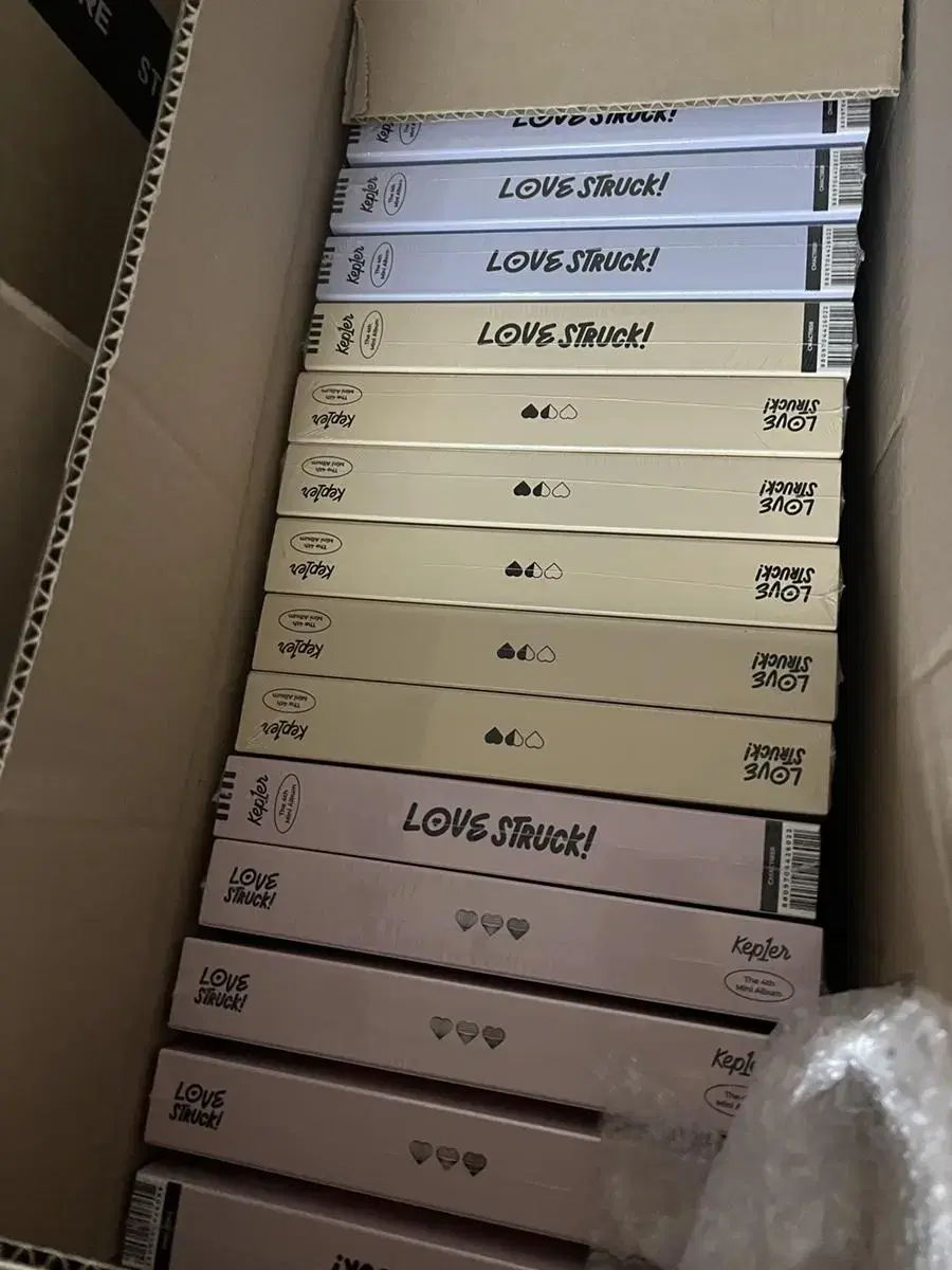 Unsealed spot) kep1er LOVE STRUCK sold at lowest price