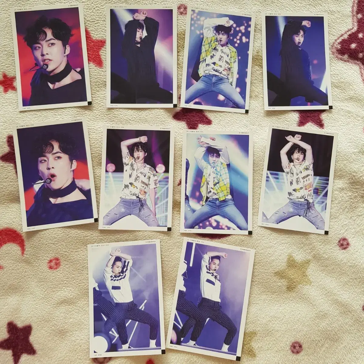 exo xiumin photocard THE EVE postcard bulk of 10 jins