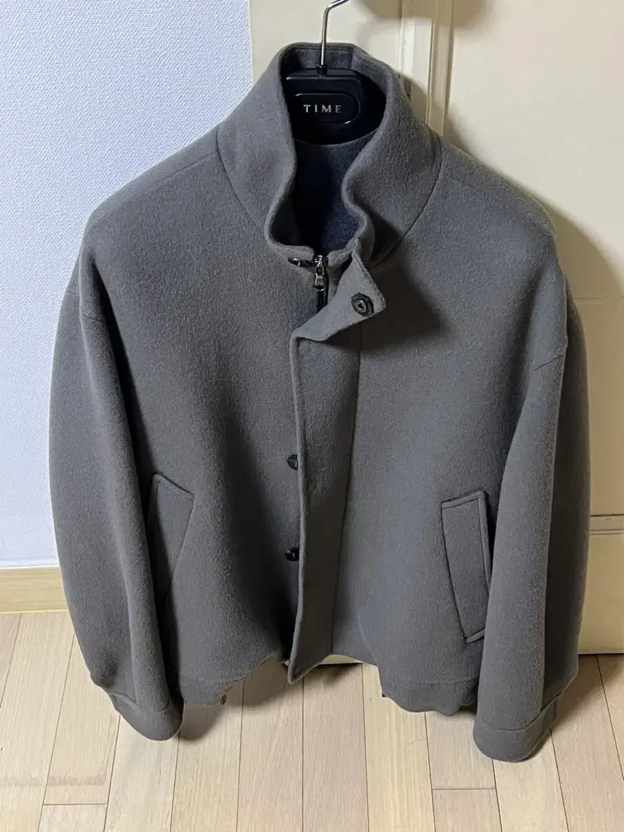 23FW Time Homme Cashmere High-Neck Jacket 100 size