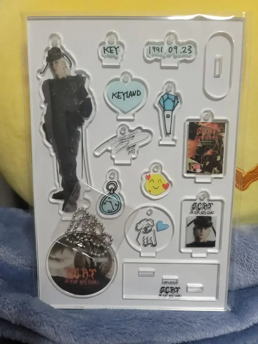 Shinee key Acrylic Stand Keyring