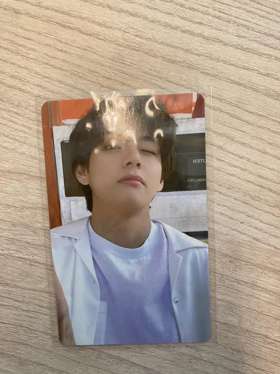 Butter WeverseTaehyung photocard Transfer