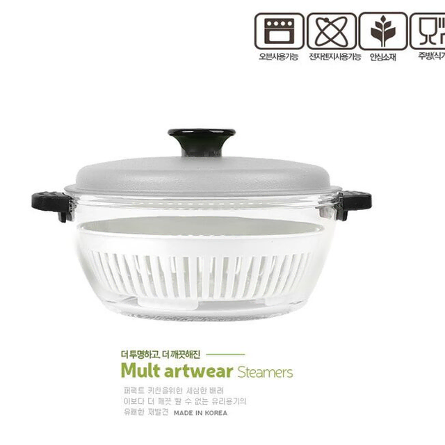 락앤락 Simple Cook Glass Casserole 1.5 L 핑크