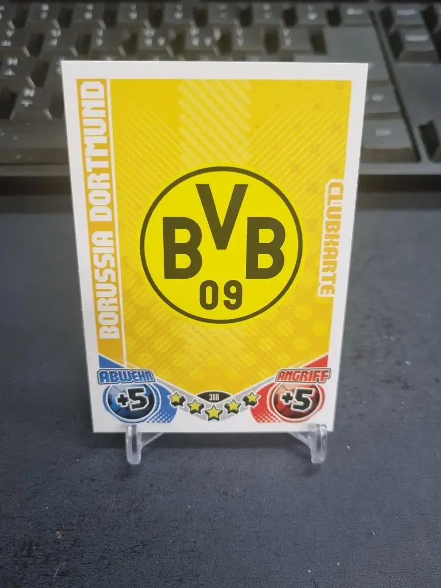 Topps Match Attax Dortmund Team Logo Soccer Kards