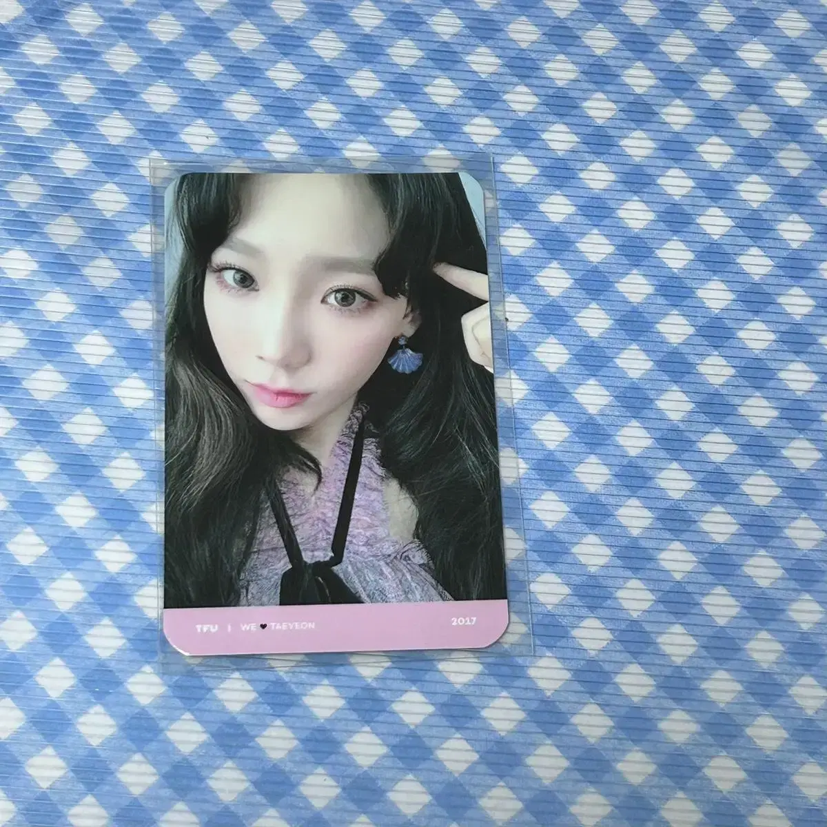 Taeyeon My Voice Deluxe Edition Tool photocard MY VOICE Photo Card