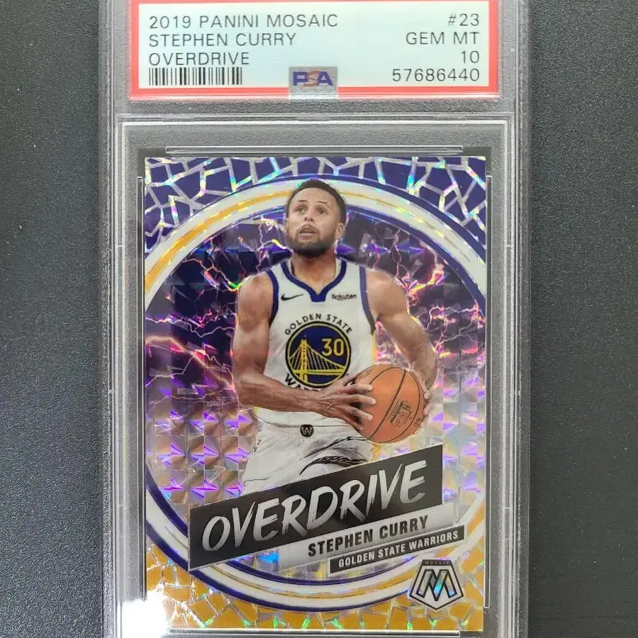 스테판 커리 (Stephen curry) Mosaic PSA 10 카드