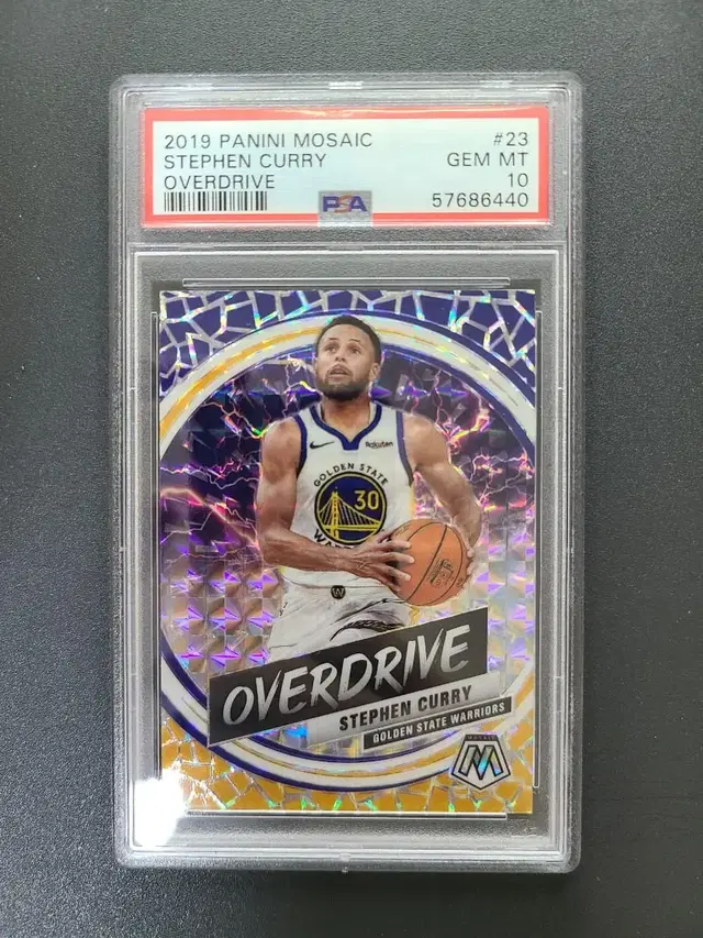 스테판 커리 (Stephen curry) Mosaic PSA 10 카드