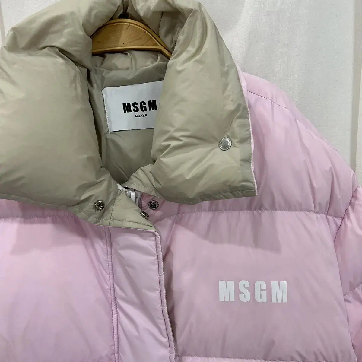 msgm 여성패딩 (38사이즈)