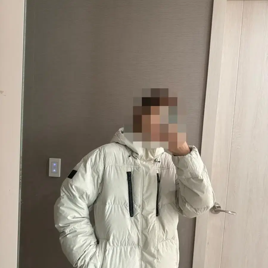 M/95) 언더아머 덕다운 패딩