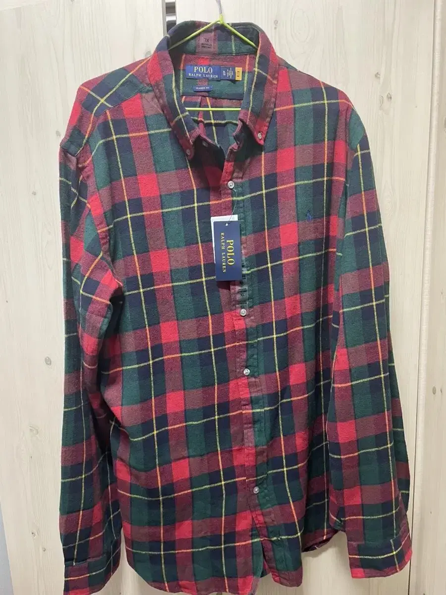 New Arrivals Ralph Lauren Flannel check shirt XL