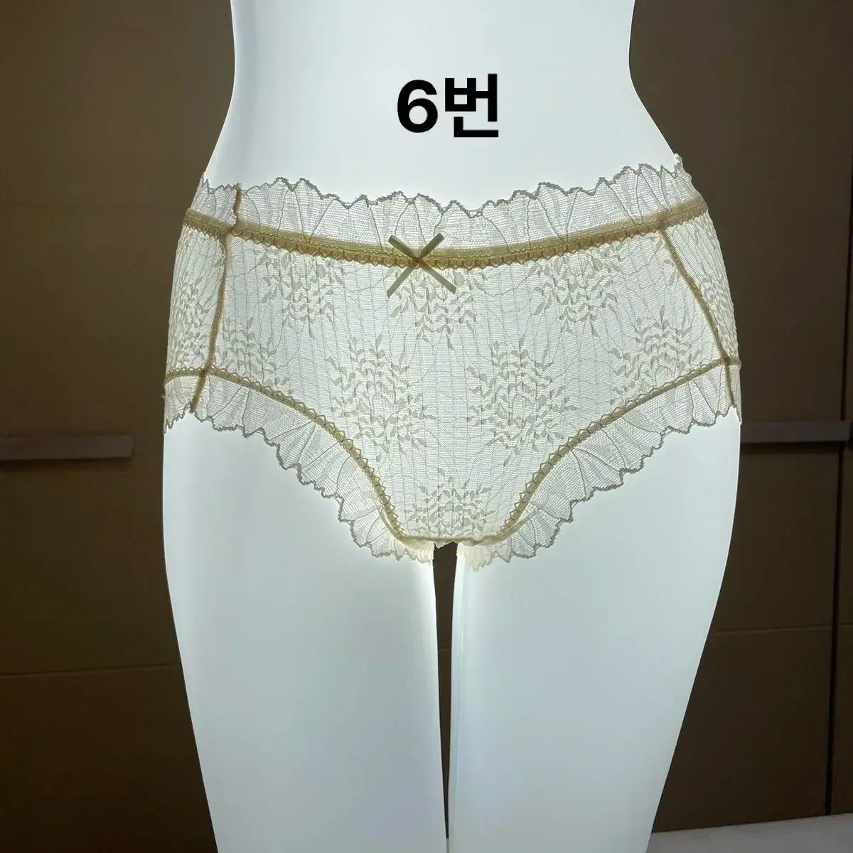 [6장/세트]속옷,팬티,언더웨어,레이스팬티,빅사이즈팬티(L~XL