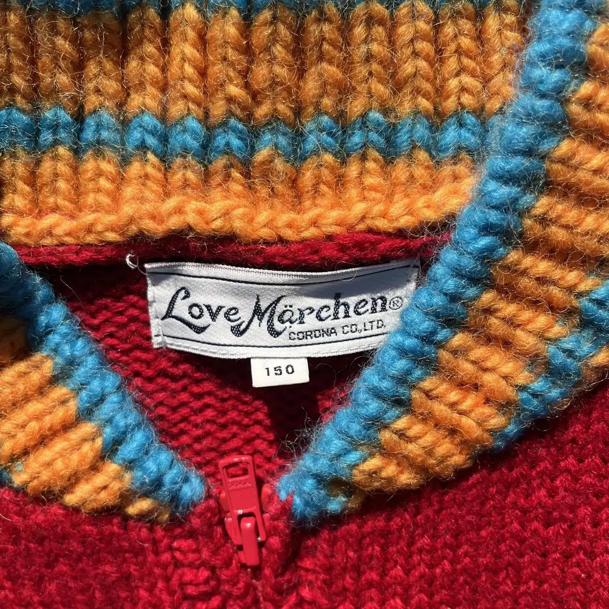 LOVE MARCHEN wool 100% cardigan