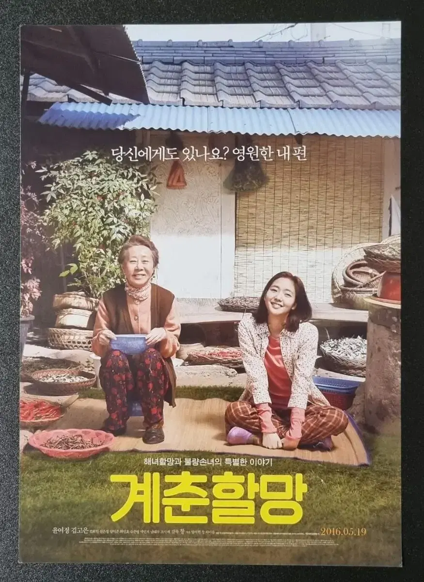 [영화팜플렛] 계춘할망 (2016)  김고은 최민호 영화전단지