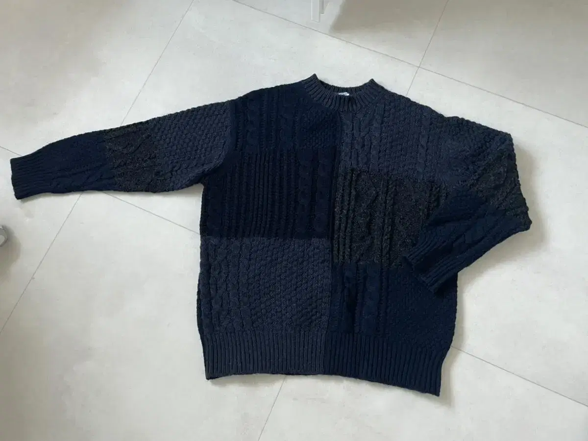 Jun Yawatanabe Navy Knit M-Series