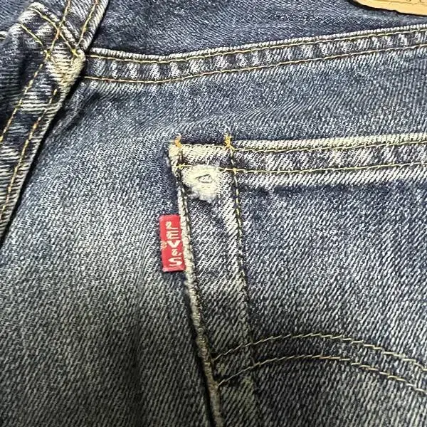 LEVIS 90S 리바이스 555 발렌시아 빅E 셀비지 데님팬츠(USA)