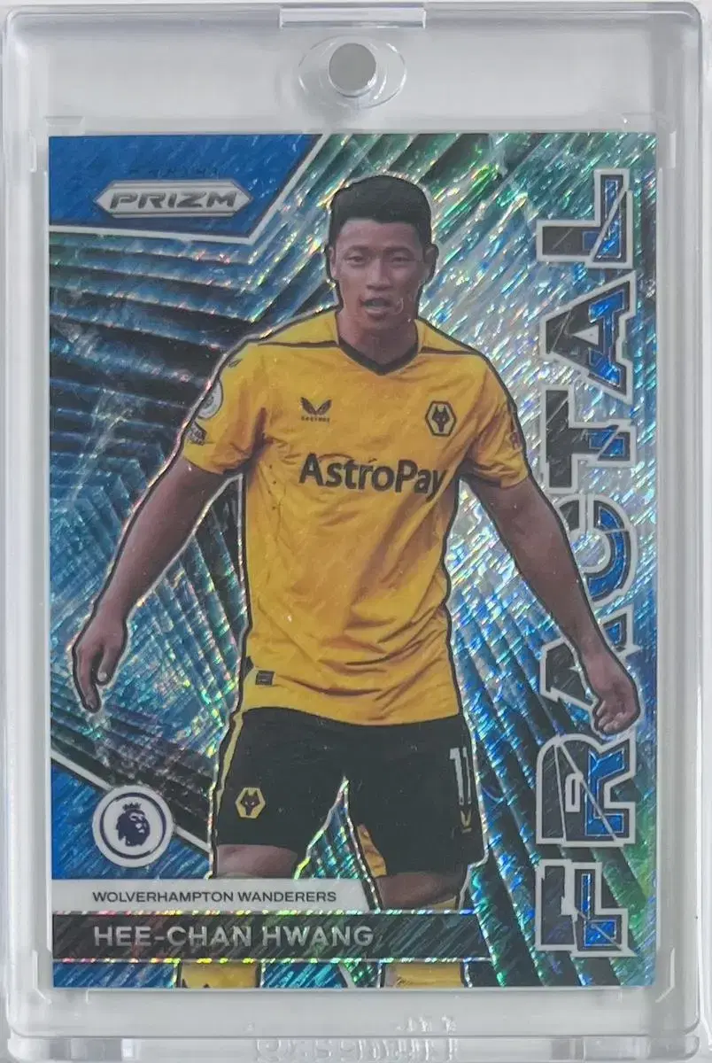 Hwang Heeechan 2022-23 EPL PRIZM FRACTAL SHIMMER /8