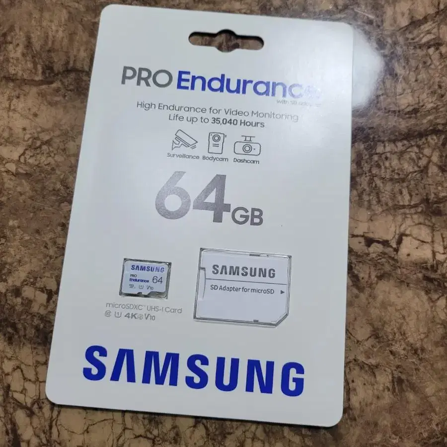 삼성 공식인증 마이크로 SD카드 PRO 64GB