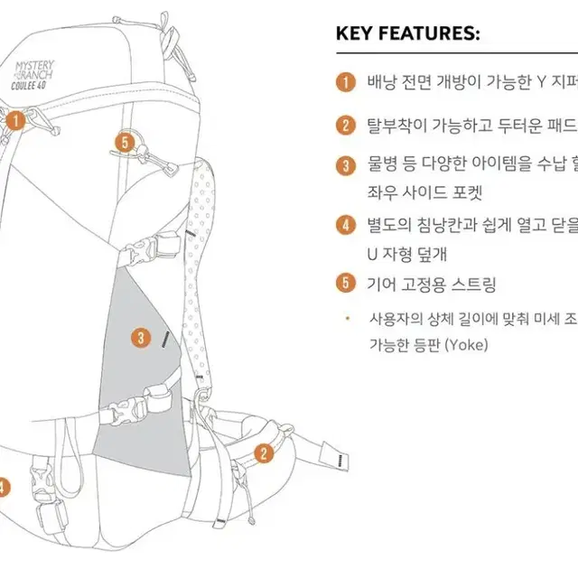 미스테리랜치 쿨리 50 M