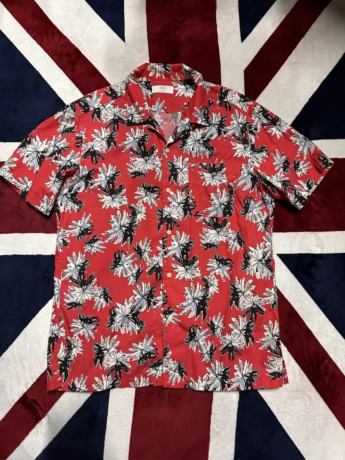 Uniqlo/Flower Hawaiian short sleeve shirt 3 colors/XL sells bulk 