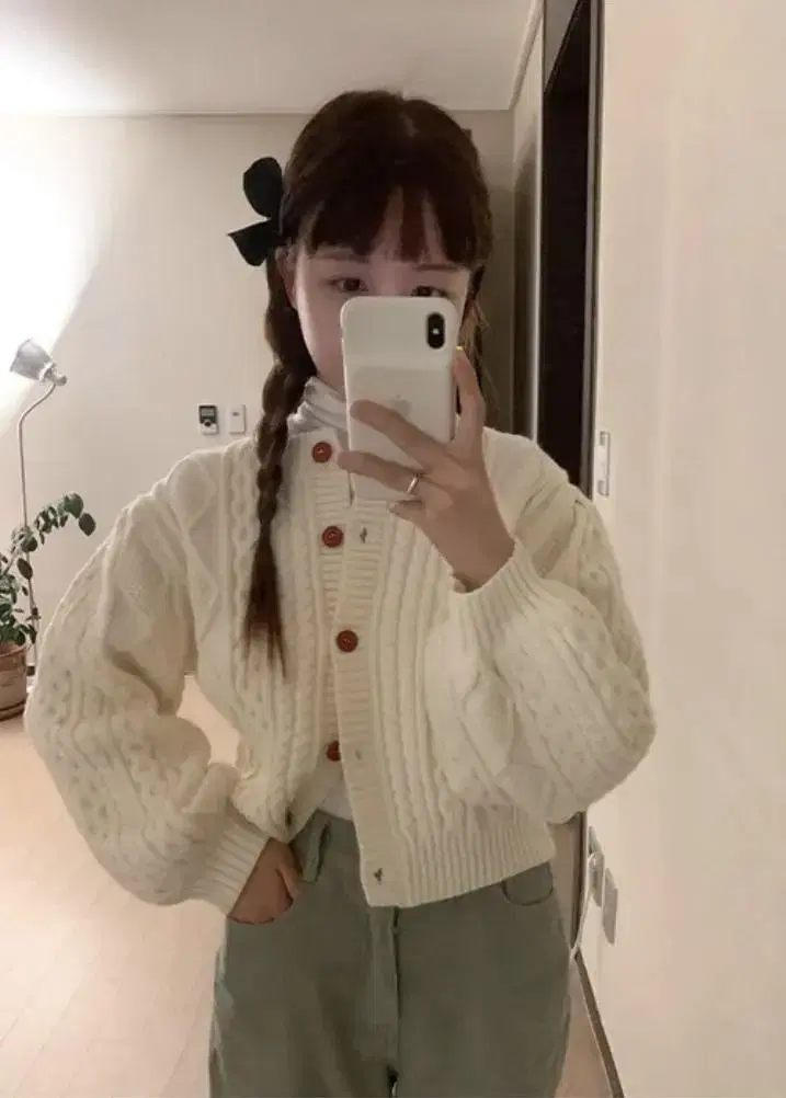 Nearwear Selfmade Cookie Cardigan Ivory