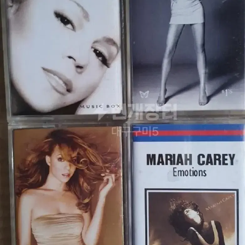 MARIAH CAREY 카세트테이프 6장