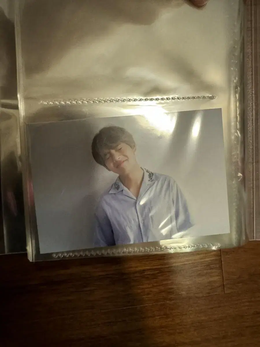 bts v kim taehyung dna broadcast photocard