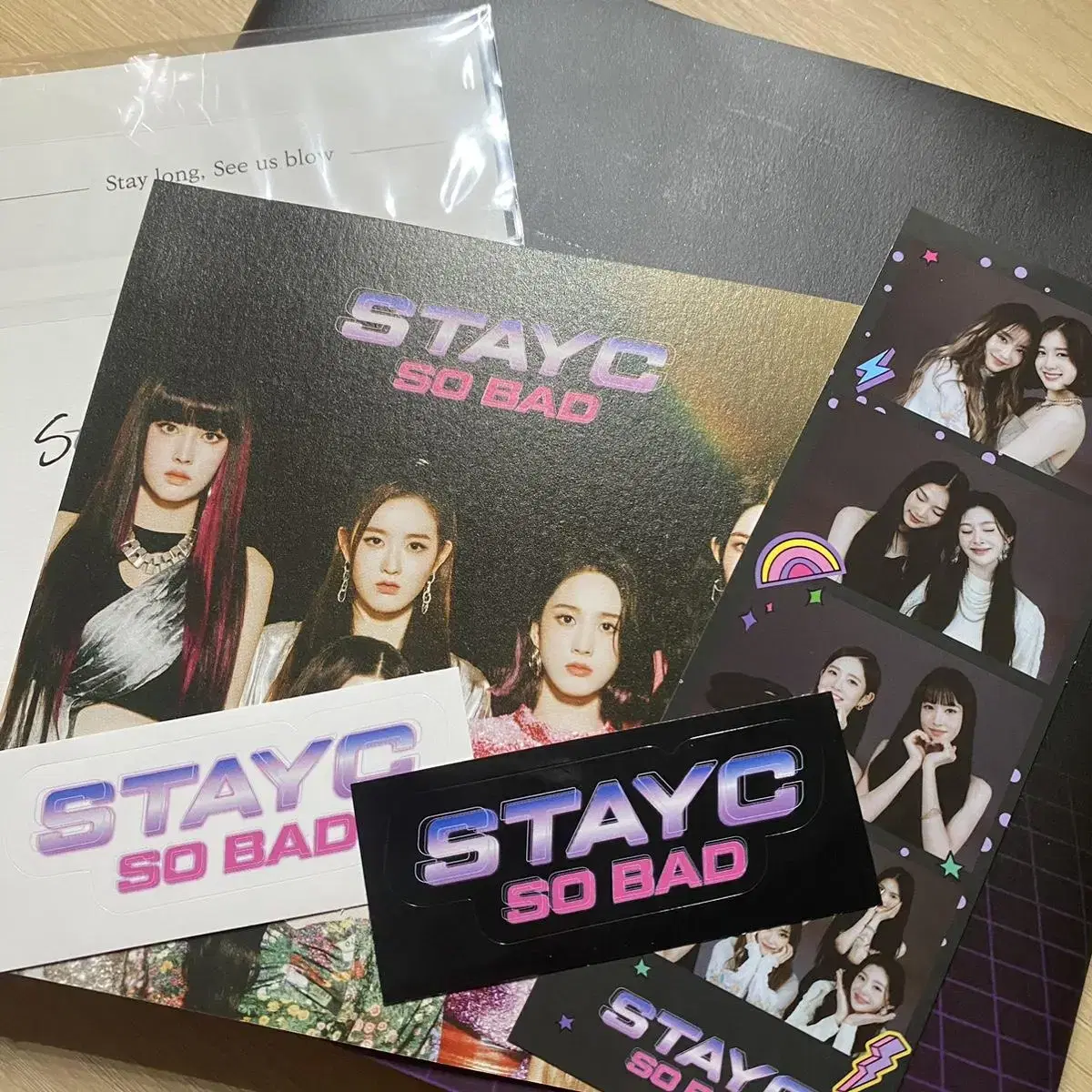 Stayc Thorvad unsealed album (Sieun photocard)