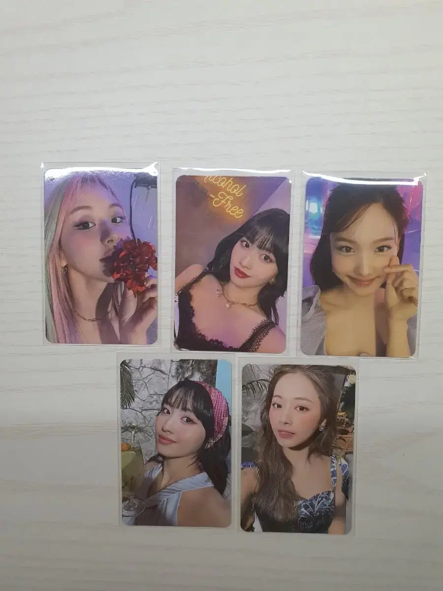 Twice Alcohol Free AlbumPhotocards