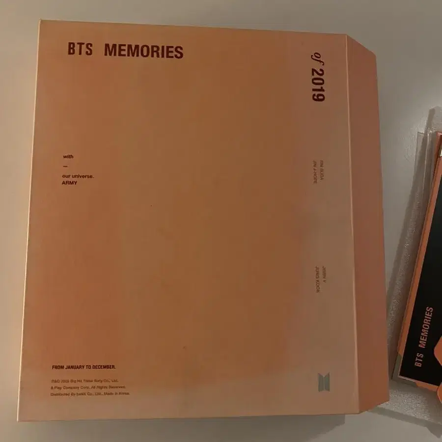 bts 2019 메모리즈