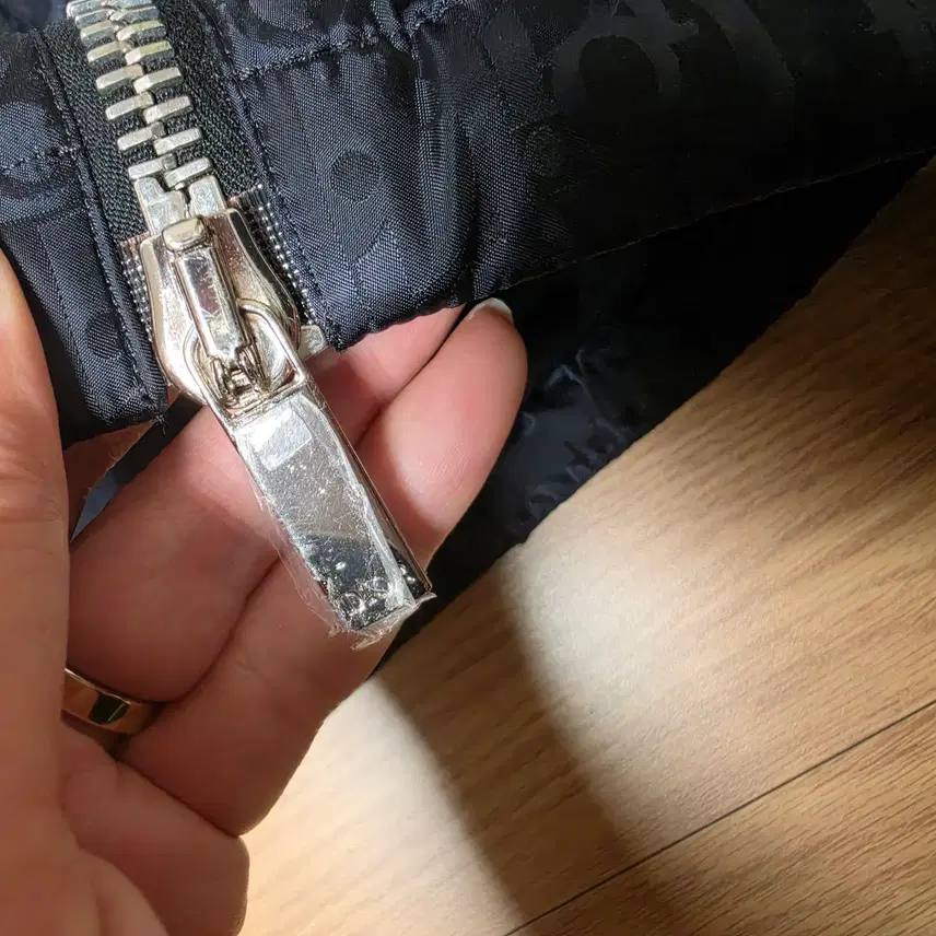 디올 오블리크 패딩 자켓 점퍼 블랙 50사이즈 사진 8