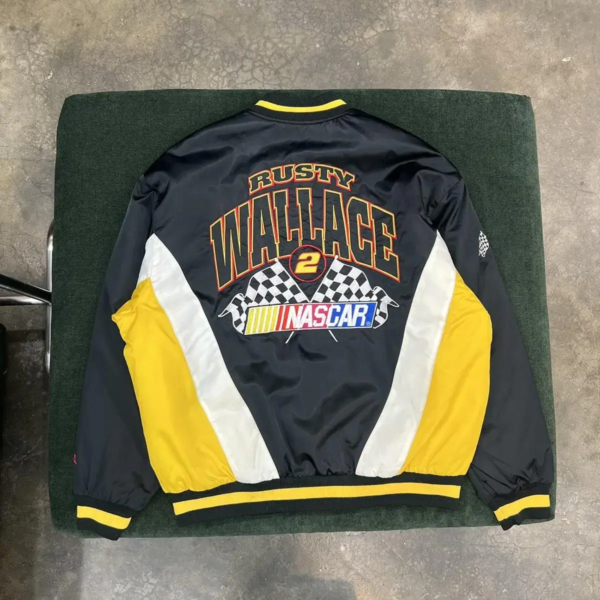 Vintage Nutmeg Nascar Racing Jacket