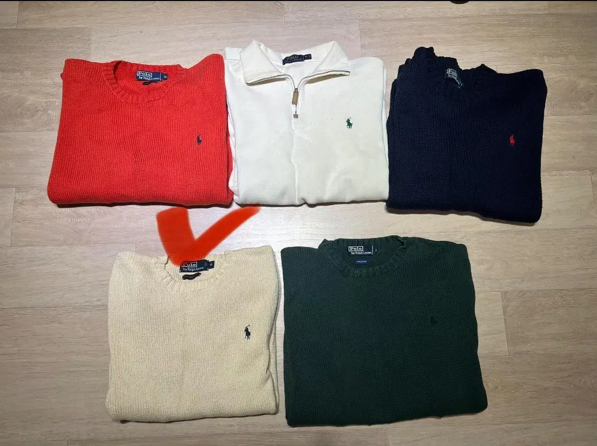 Polo Ralph Lauren Basic Pony White Cotton Knit