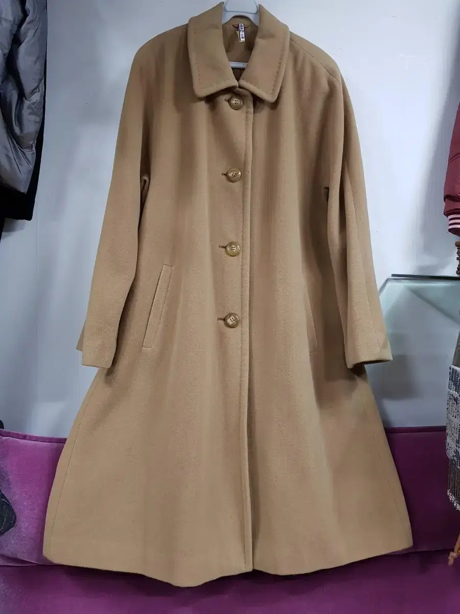 Japanese imported wool long coat