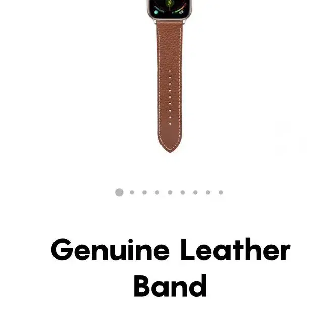 케이스티파이 애플워치 스트랩 Leather Band 38mm/40mm/4