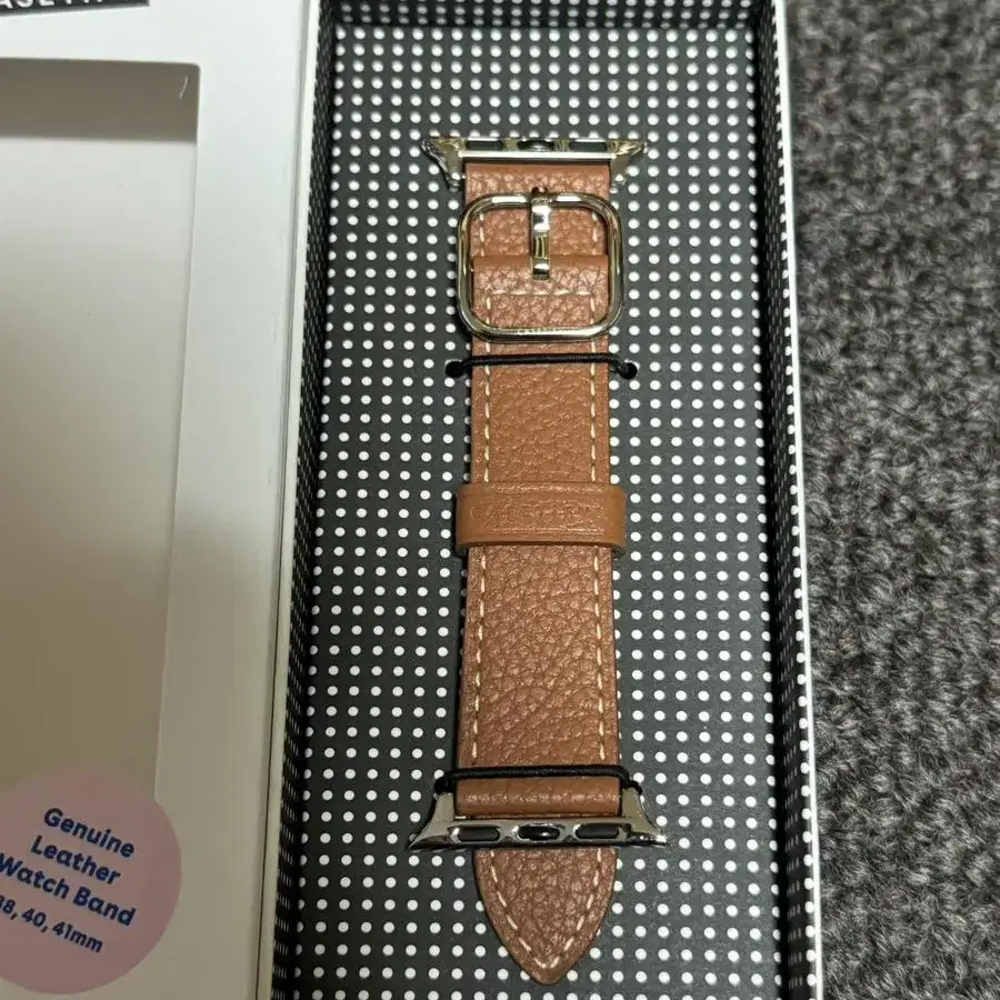 케이스티파이 애플워치 스트랩 Leather Band 38mm/40mm/4