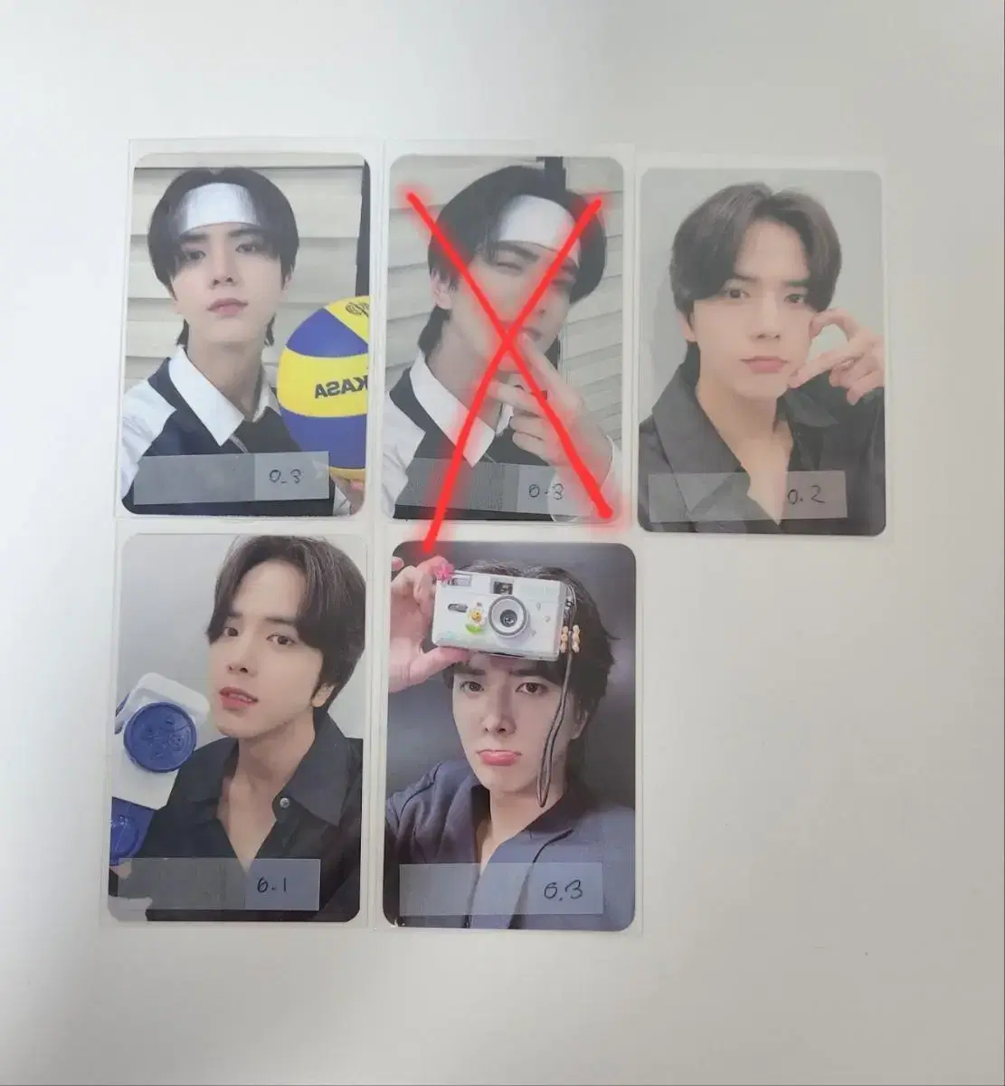 The Boyz younghoon Lip Glosses Christmas in August unreleased photocard WTS