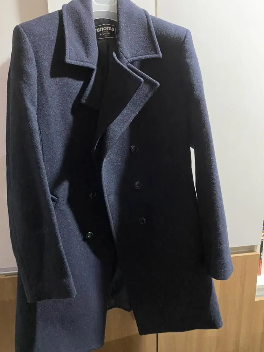 Renoma Navy Classic Wolfie Coat