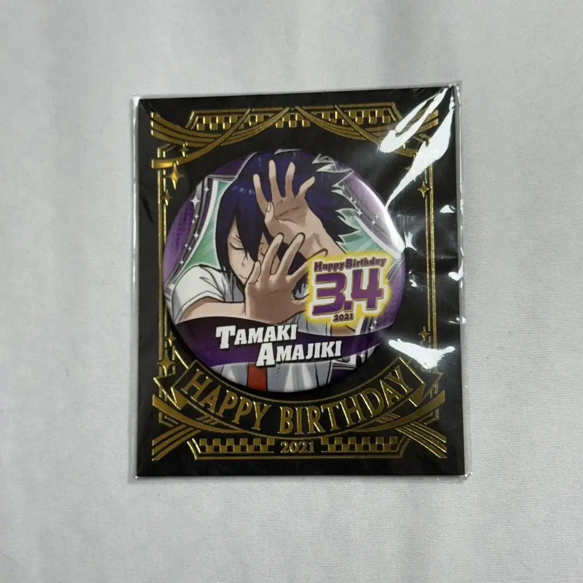 [unsealed]Hiroaka Amajiki Tamaki birthday 2021CanBadge Big 3