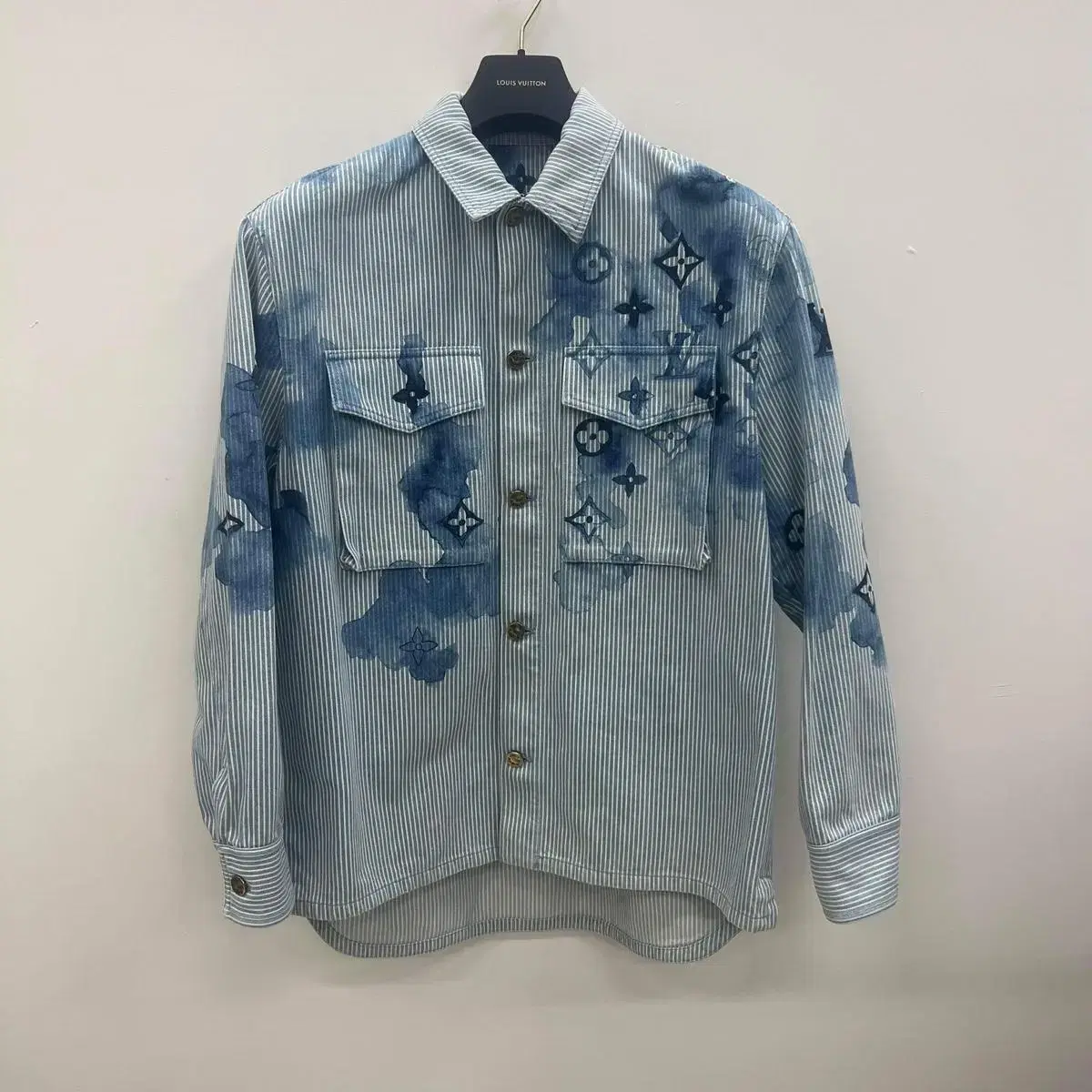 [L,M]Louis Vuitton Watercolor Workwear Jacket