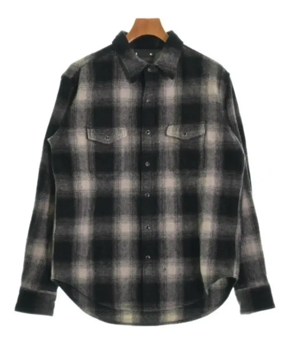 minedenim(minedenim) ombré check flannel shirt (2)