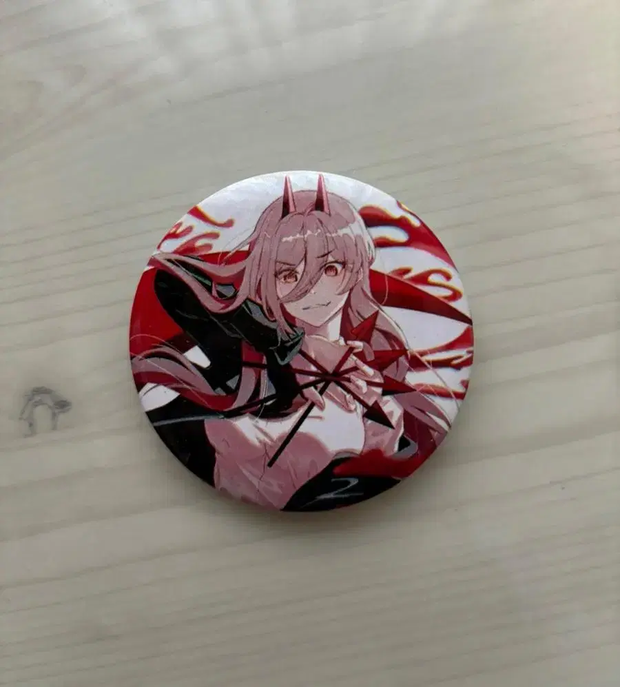 Chainsaw Man Power Can Badge