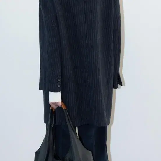 문달 스트라이프 코트 Pin Stripe Coat