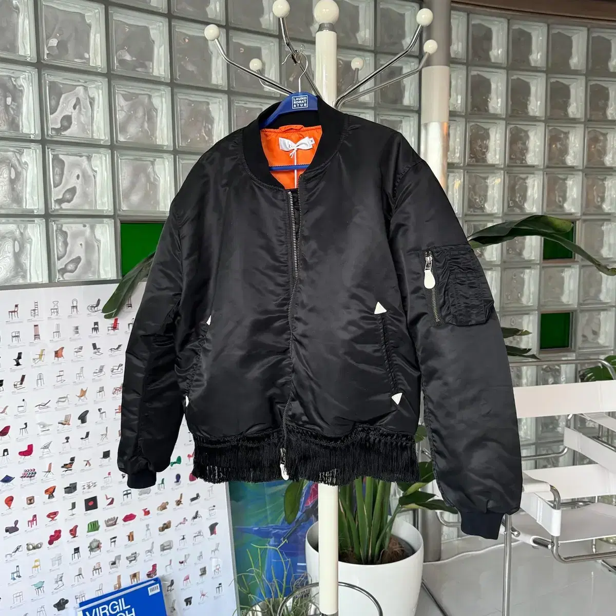 봄버 자켓 bomber jacket