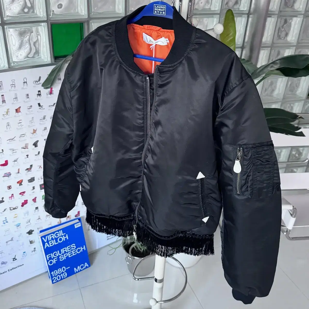 봄버 자켓 bomber jacket