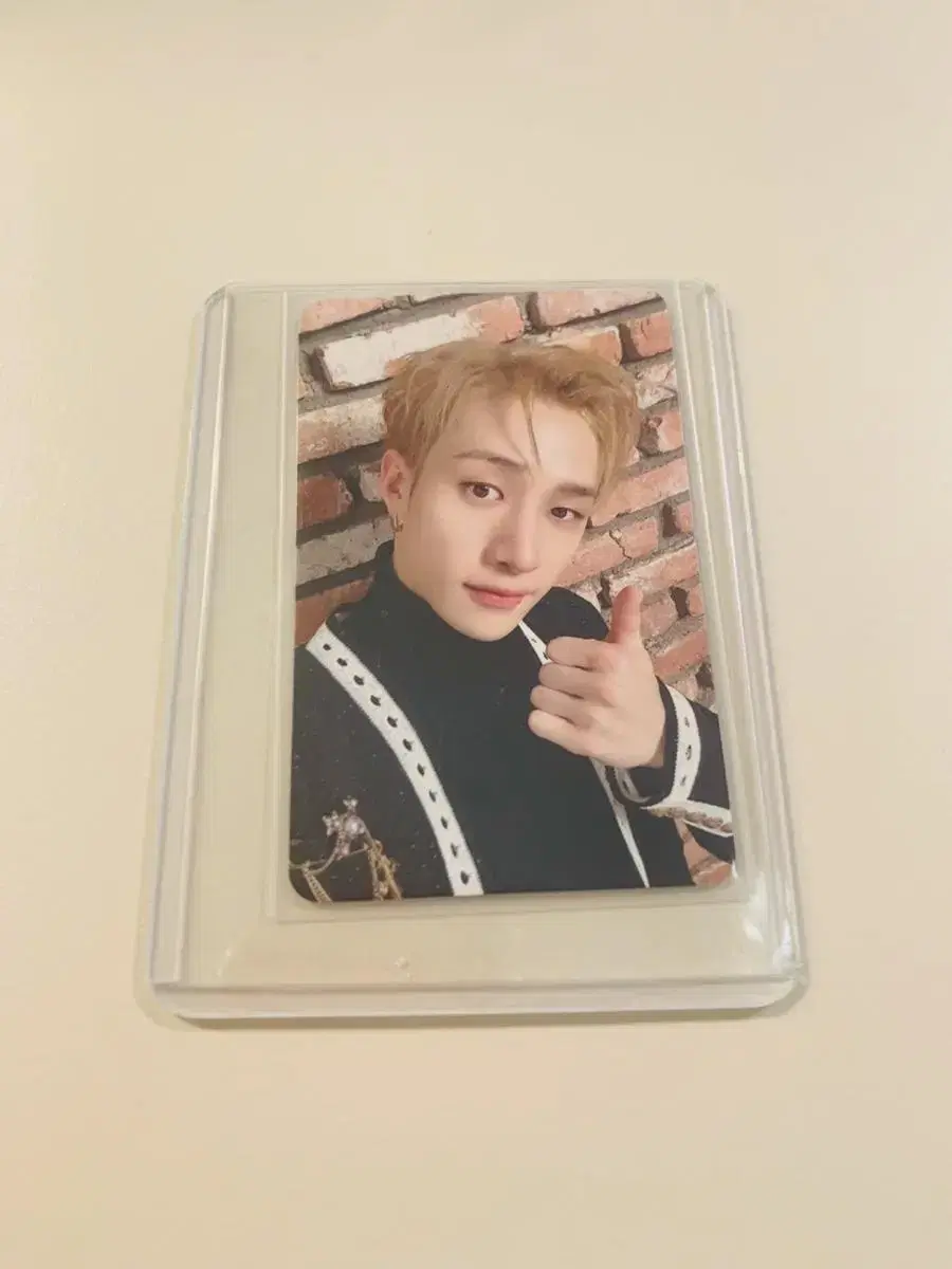 Straykids skz bang chan Socialpass Photocard