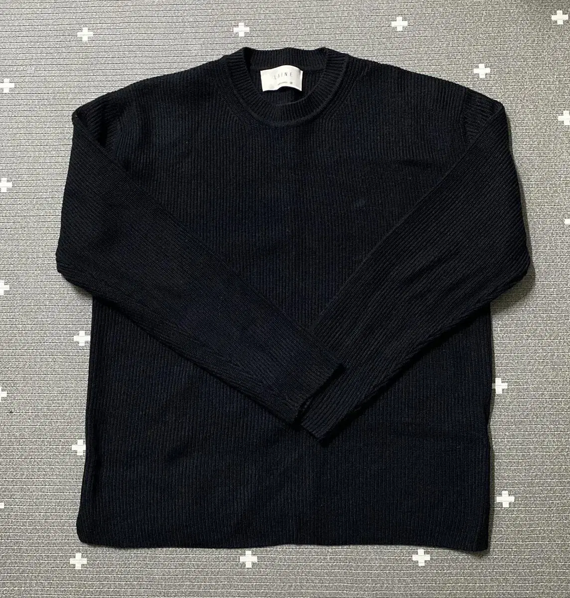 Linen Knit Black M