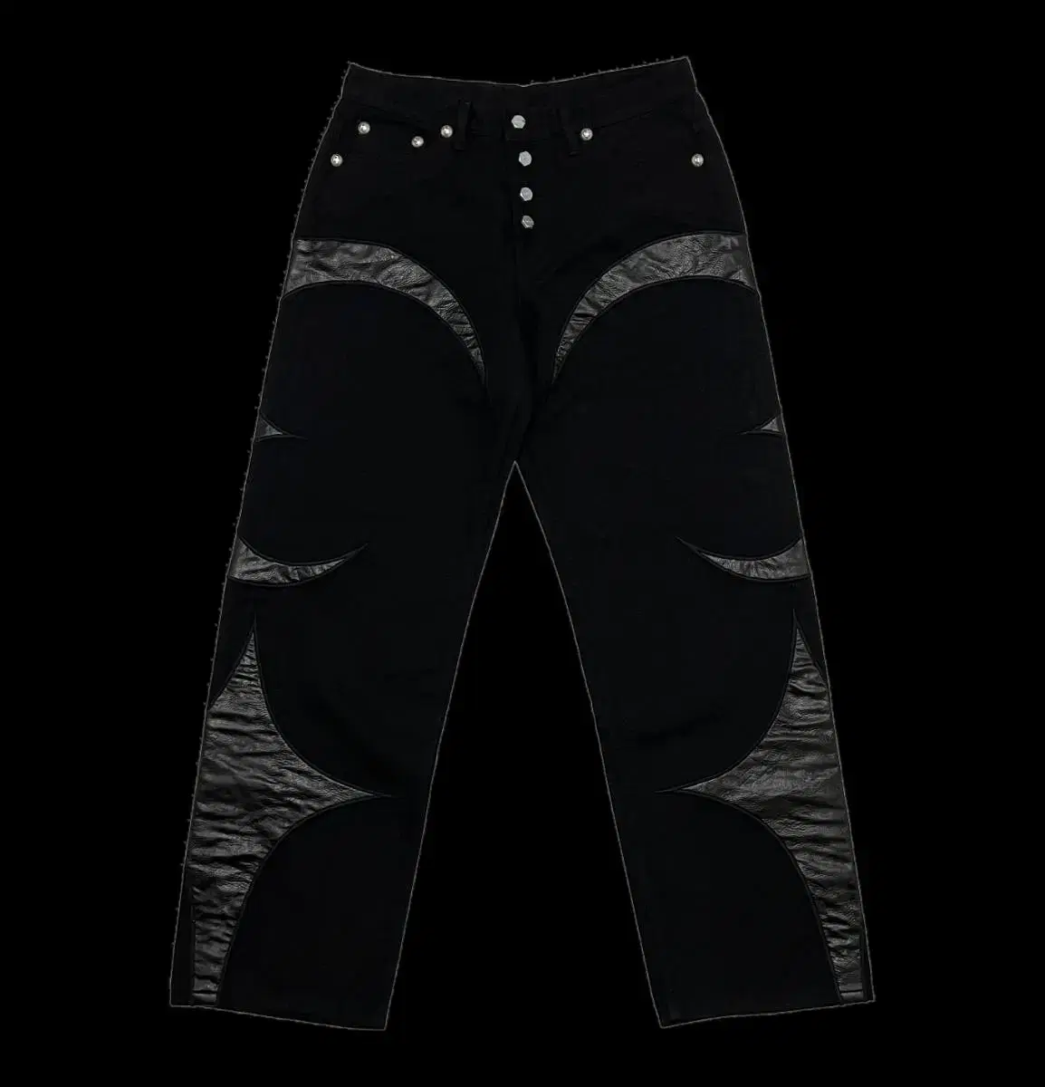 Fugclub Leather Pants Black L