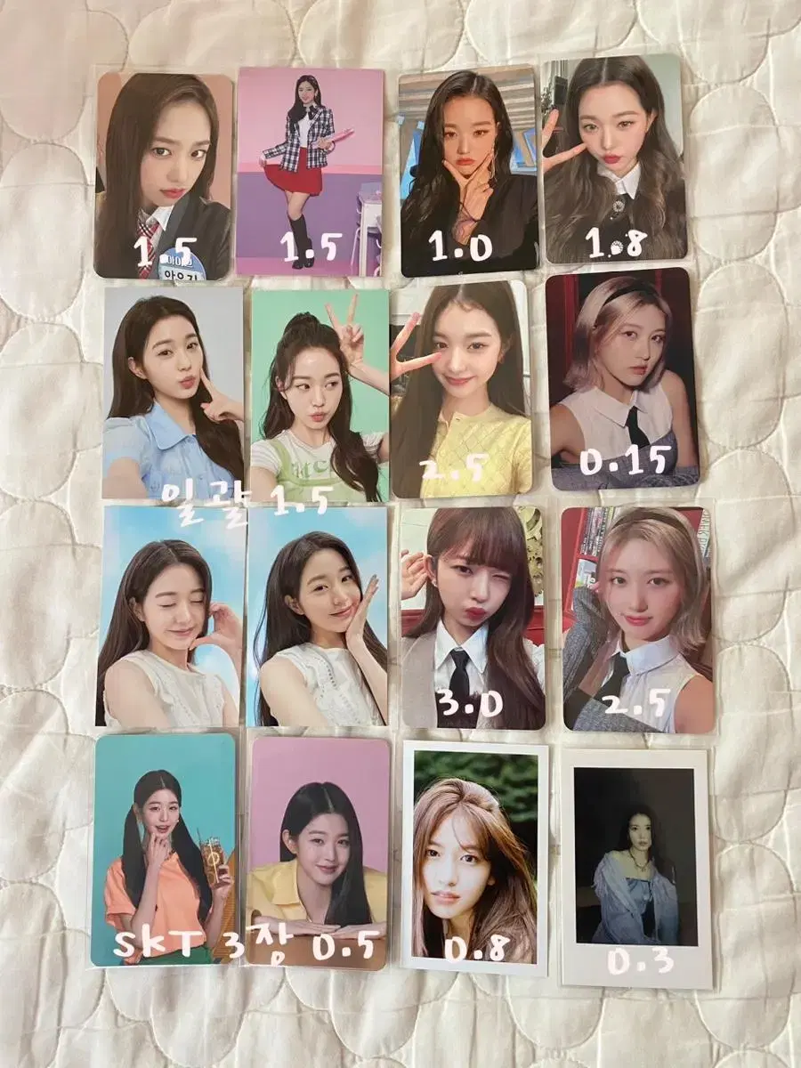 ive iu album photocard unreleased photocard sold