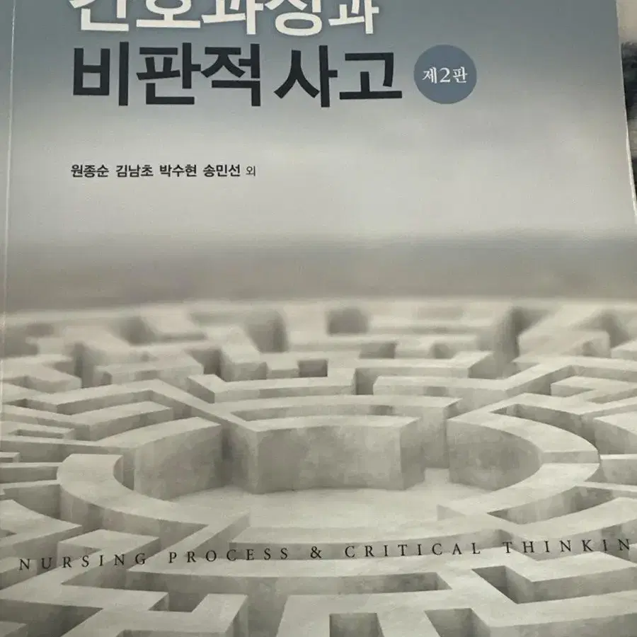 간호과정과 비판적사고 (제2판) 현문사