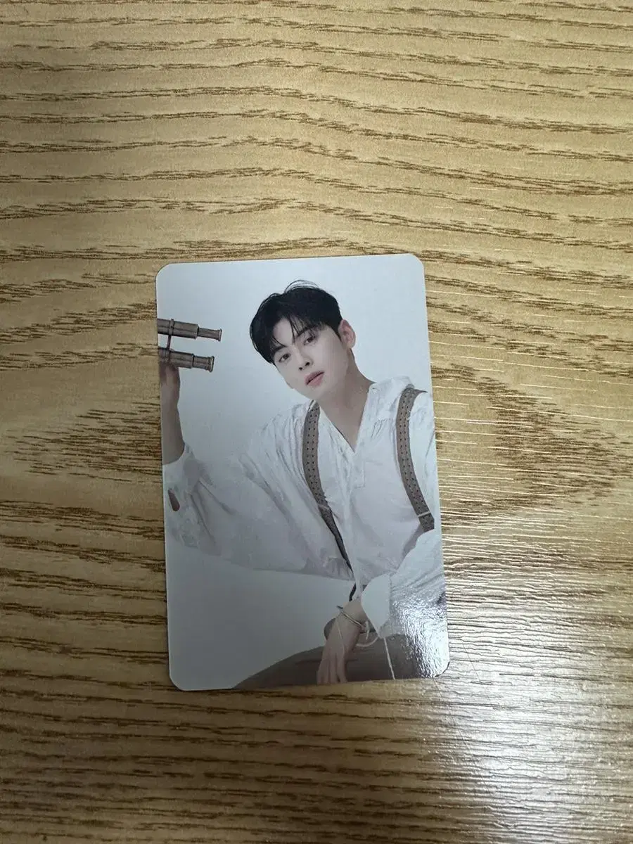 Astro cha eunwoo official photocard