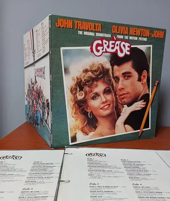 LP 오리지널 초반_Grease "The Original Soundtra